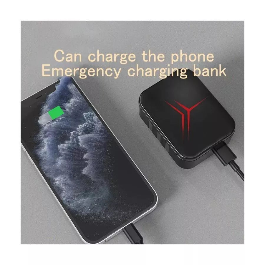 🎧 MPlus Power Bank 2 en 1 – Carga + Auriculares en un Solo Dispositivo