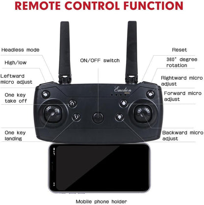 Drone E88 Pro con Cámara HD - Control Remoto WiFi FPV