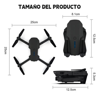 Drone E88 Pro con Cámara HD - Control Remoto WiFi FPV