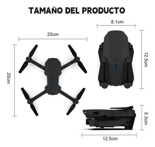Drone E88 Pro con Cámara HD - Control Remoto WiFi FPV