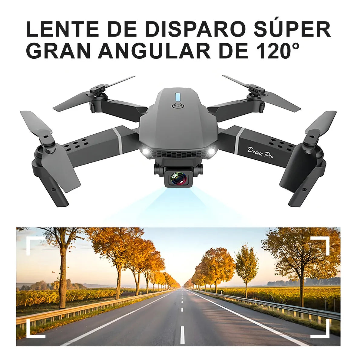 Drone E88 Pro con Cámara HD - Control Remoto WiFi FPV