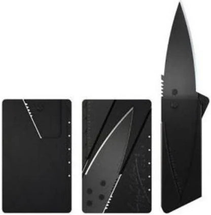 🗡️ Cuchillo Tarjeta – Tu Herramienta de Supervivencia en el Bolsillo